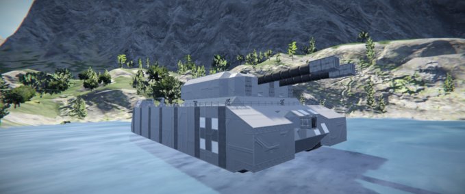Blueprint P1000 Ratte Space Engineers mod