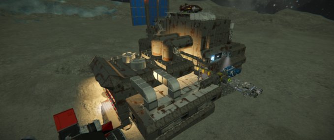 Blueprint Old Base Factory Space Engineers mod