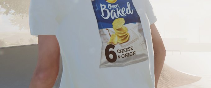 Uncategorized Walkers Baked Cheese And Onion Crisps Skater XL mod