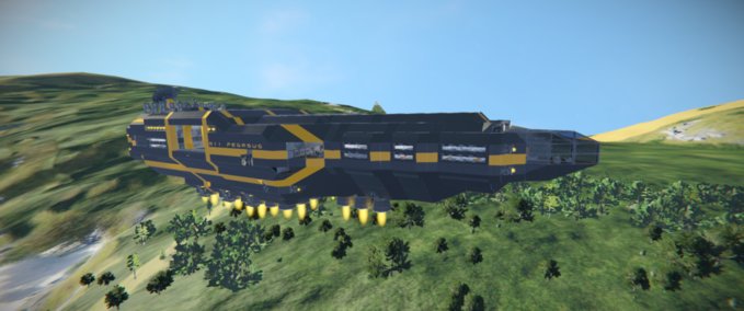 Blueprint OII Pegasus Space Engineers mod