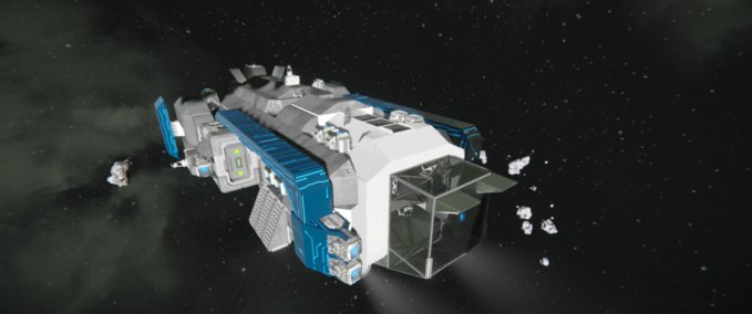 Blueprint Future shuttle Space Engineers mod
