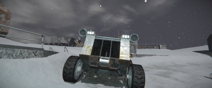 Blueprint Salvage Crew Rover Space Engineers mod