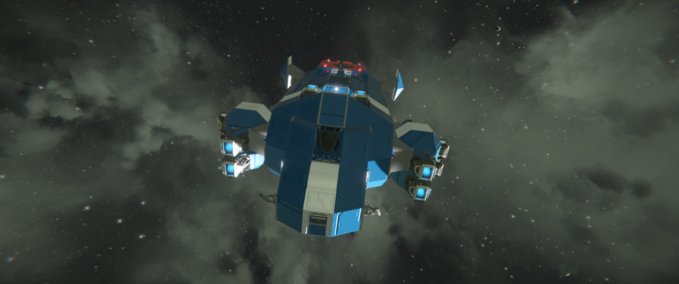 Blueprint Typhon Cargo shuttle Space Engineers mod