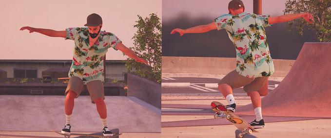 Gear Hawaian Shirt Skater XL mod