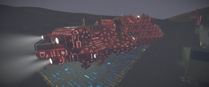 Blueprint USS BRB finished Space Engineers mod