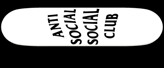 Uncategorized Deck Anti Social Club Skater XL mod