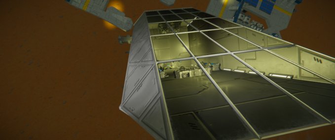 Blueprint Starter shuttle Space Engineers mod