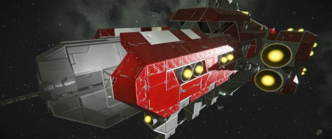 Blueprint Drag0n's Hydro Red Cruiser Space Engineers mod