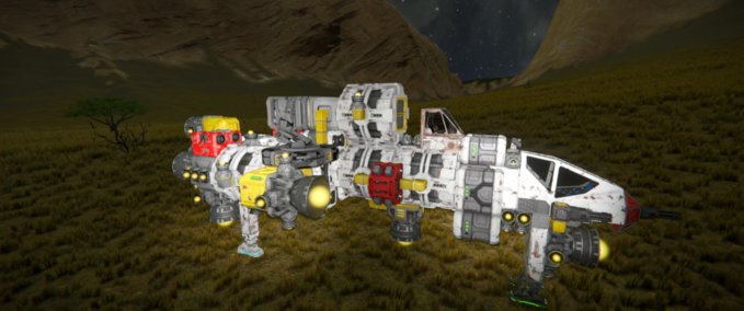 Blueprint Endeavour  one Space Engineers mod