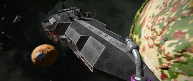 Blueprint dominator survival class ship Space Engineers mod