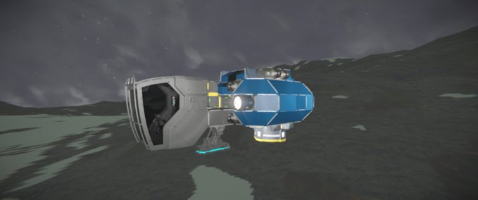 Blueprint Fly out Space Engineers mod