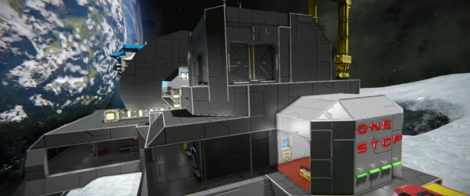 Blueprint Ice Base Beta Space Engineers mod