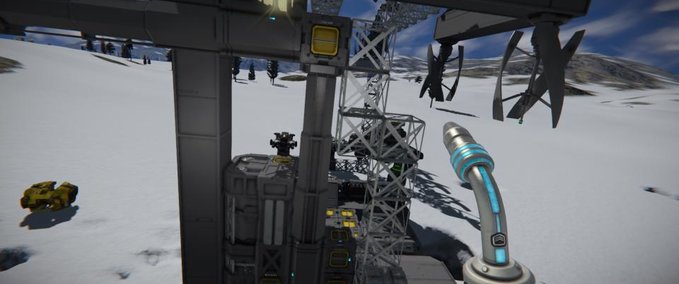 World New game 2 Space Engineers mod