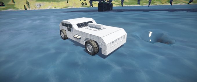 Blueprint Drift car V1 Space Engineers mod