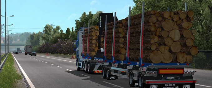 Trucks SCANIA RJL TIMBER CHASSIS ADDON [1.38 - 1.39] Eurotruck Simulator mod