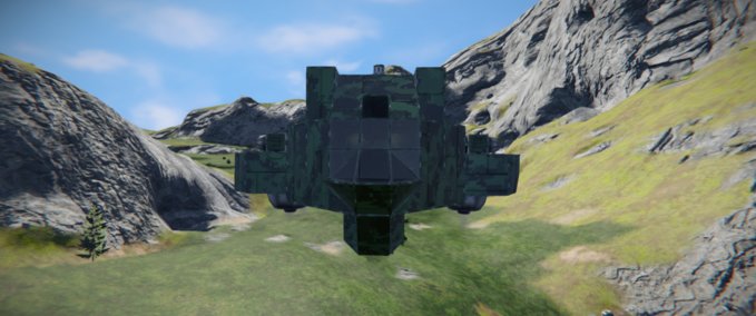 Blueprint TSM Flying Base Space Engineers mod
