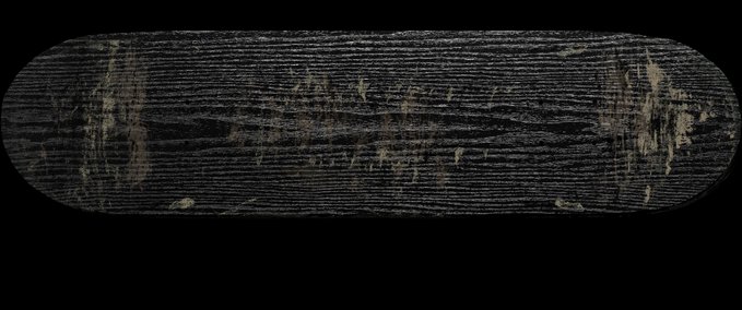 Other Ebony Wood Deck [Used / Dirty] Skater XL mod