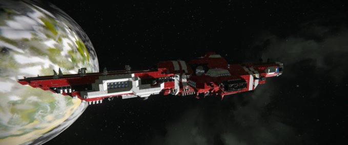 Blueprint Oasis MK12 dreadnought Space Engineers mod