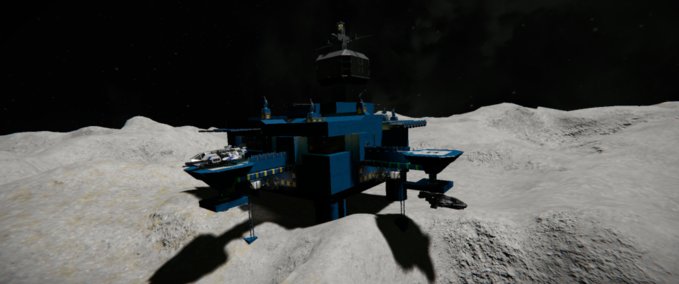 Blueprint Outpost A1 Space Engineers mod
