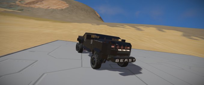 Blueprint ORM Beast 6X6 prototype Space Engineers mod