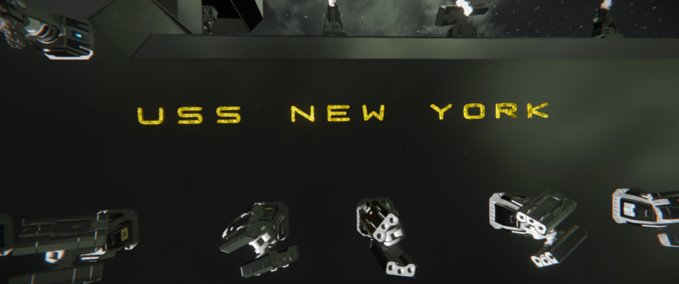 Blueprint U.S.S. New York Space Engineers mod
