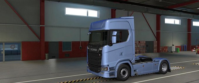 Trucks SCANIA SHORT SPOILER [1.39] Eurotruck Simulator mod