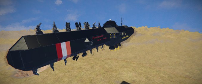 Blueprint URN Mogami NX-05 Space Engineers mod