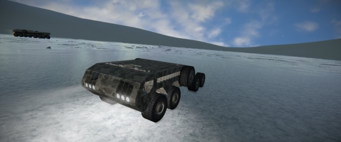 Blueprint Army truck Space Engineers mod