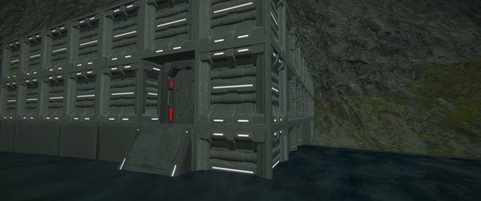 Blueprint Unfined first base Space Engineers mod