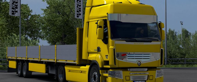Trucks Renault Premium Chrome Tuning [1.39] Eurotruck Simulator mod