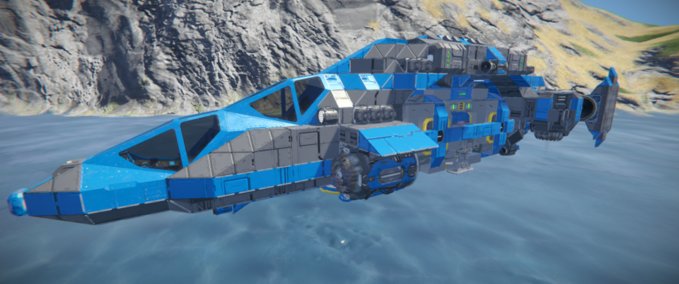Blueprint MC-61 EclipseFalcon Space Engineers mod