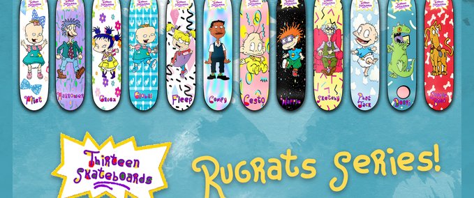 Gear Thirteen Skateboards: Rugrats Series Skater XL mod