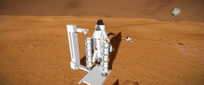 Blueprint Lançamento pesado Space Engineers mod