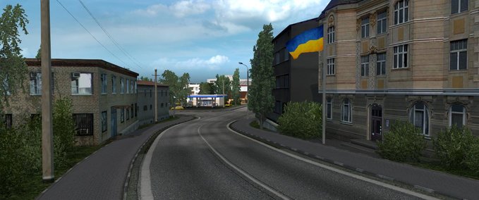 Maps Promods 2.51 Addon: Lviv Oblast (UA) [1.39.x] Eurotruck Simulator mod