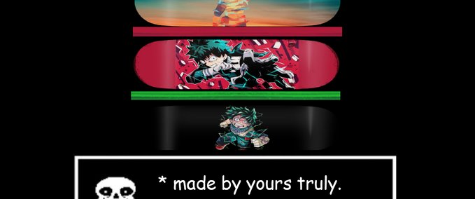 Other Deku deck pack Skater XL mod