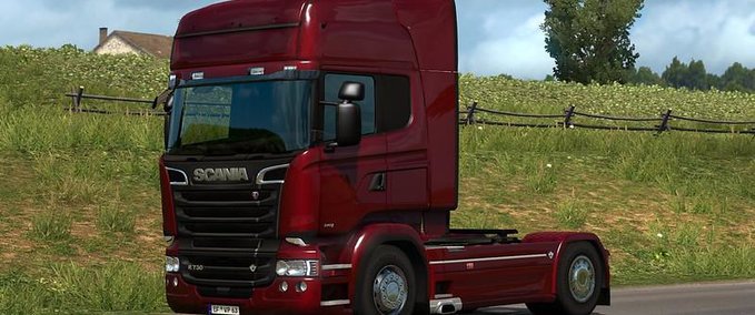 Trucks RJL Scania R v2.3.0 (*FMod & Open Window*) 1.39.x Eurotruck Simulator mod
