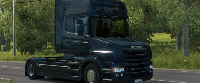 Trucks RJL Scania T v2.3.0 (*FMod & Open Window*) 1.39.x Eurotruck Simulator mod