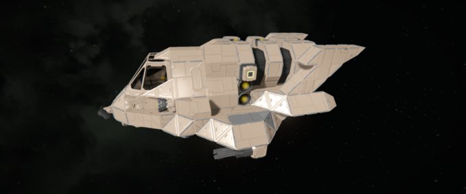 Blueprint Colonial Raptor ** Opening Door Space Engineers mod
