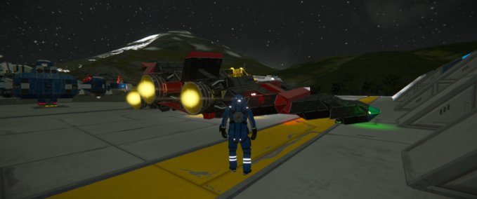 Blueprint rwi X - 302 MK 3 update painted Space Engineers mod