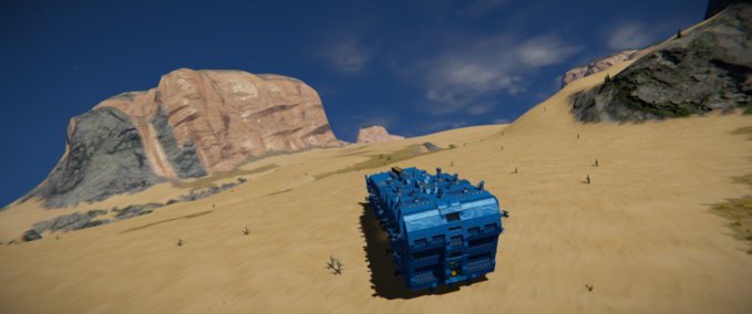 Blueprint ASI kakadu class battleship (incomplete) Space Engineers mod