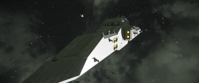 Blueprint Enterprise Class Frigate MK2 Space Engineers mod