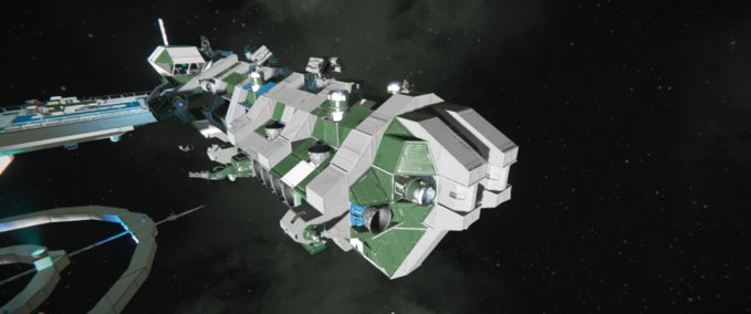 Blueprint Encounter Mercenary Wreckage Space Engineers mod