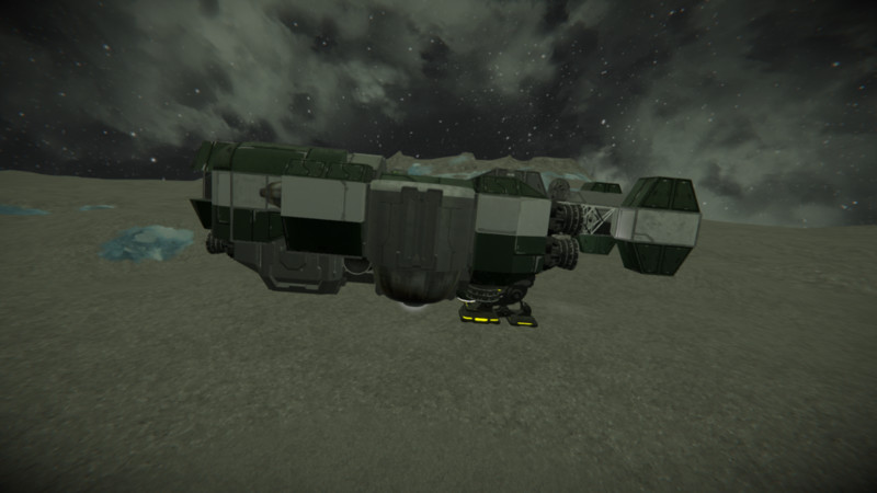 Space Engineers: B-980 Hauler V 1.0 Blueprint, Ship, Large_Grid, Safe ...