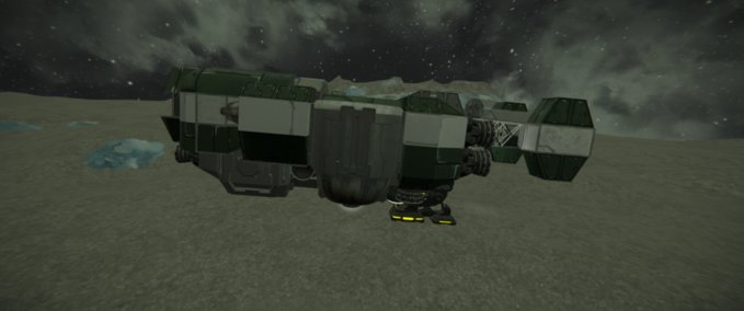 Blueprint B-980 Hauler Space Engineers mod