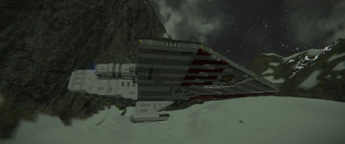 Blueprint Star Wars Acclamator Assault Ship Space Engineers mod