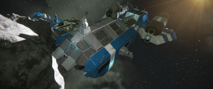 Blueprint Blue Ambassador Explorer Space Engineers mod