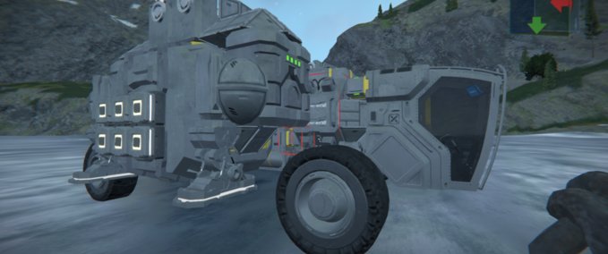 Blueprint Small Drill Rig Space Engineers mod