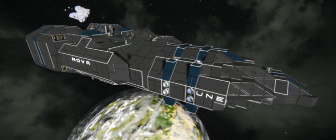 Blueprint UNE - Nova Space Engineers mod