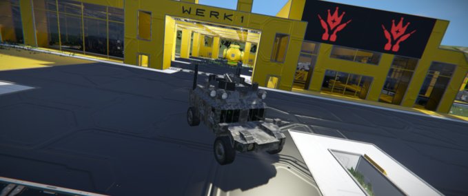 Blueprint JCW Jeep M 3032 Space Engineers mod