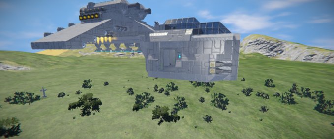 Blueprint Laat transport Space Engineers mod